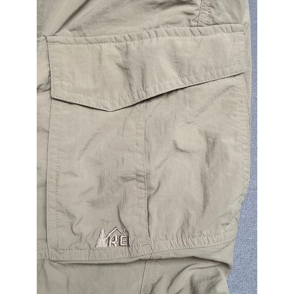 REI Cargo Pants Mens Size 37x30 Hiking Camping‎ Outdoor Travel Utility Tan Work - Picture 2 of 12